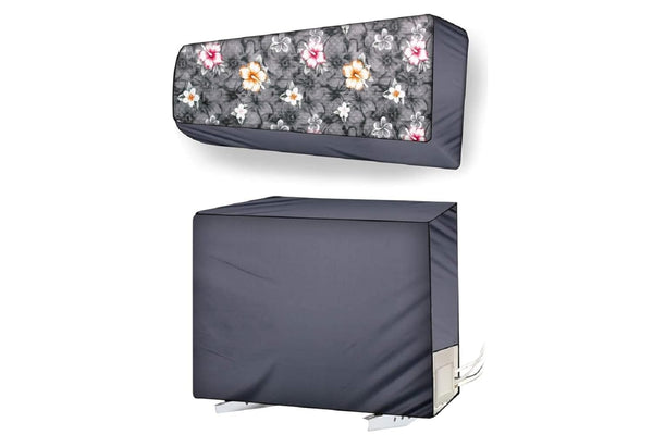 AC Cover Indoor & Outdoor Set – Protect Your Air Conditioner in Style