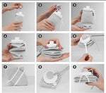 Collapsible Silicone Water Bottle | Leakproof BPA Free Foldable Travel Bottle