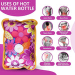 Electric Hot Water Bag Heating Pad – Fast Heating Pain Relief (Multi Color)