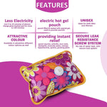 Electric Hot Water Bag Heating Pad – Fast Heating Pain Relief (Multi Color)