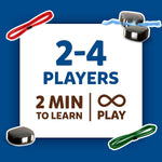 Magnetic Game Pieces Set – 24 Premium Hematite Tokens for Board Games & Strategy Games with Storage Bag