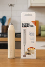 Rechargeable Electric Milk Frother – USB Coffee Beater with Multiple Speed